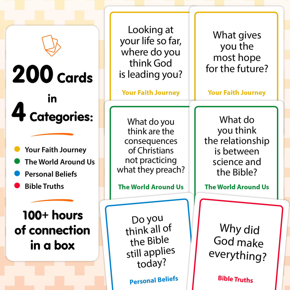 Talking Point Cards in a church study fosters open, respectful conversations across denominations.