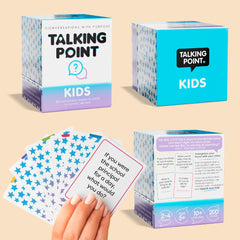 Talking Point Cards durable-finish-deck stays clean during everyday use.