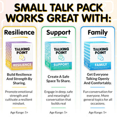 Talking Point Cards eight-category design adds variety to sessions