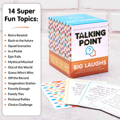 Talking Point Cards family-fun-card-4 perfect for car trips and campfires.