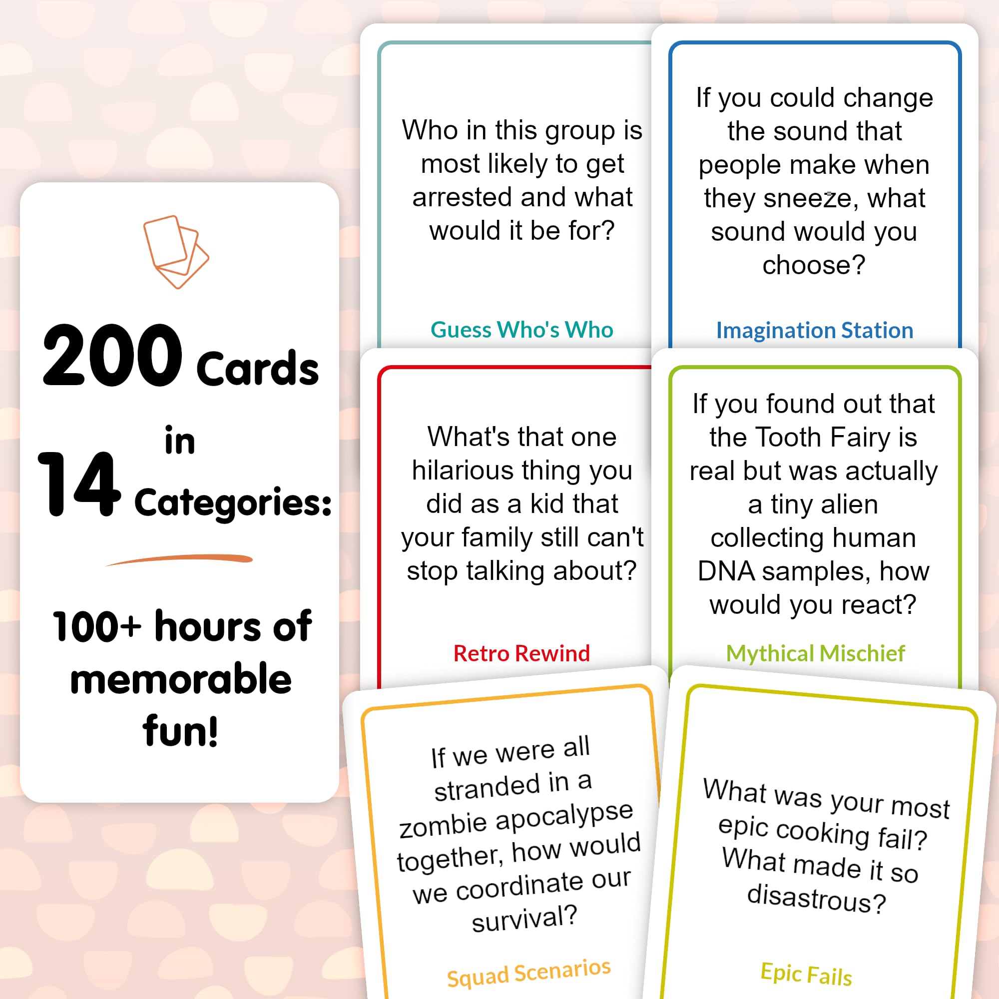 Talking Point Cards group-game-card-3 ideal for parties and family reunions.