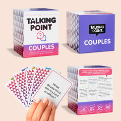 Talking Point Cards intimacy-builders foster trust through regular, meaningful conversations.