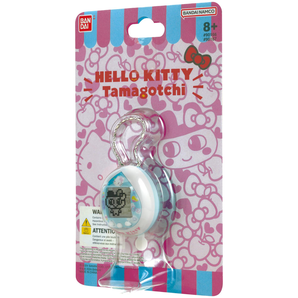 Tamagotchi Nano Hello Kitty apple pie and milk feeding action.