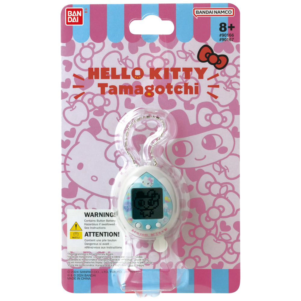 Tamagotchi Nano Hello Kitty balloon game scene for lighthearted sessions.