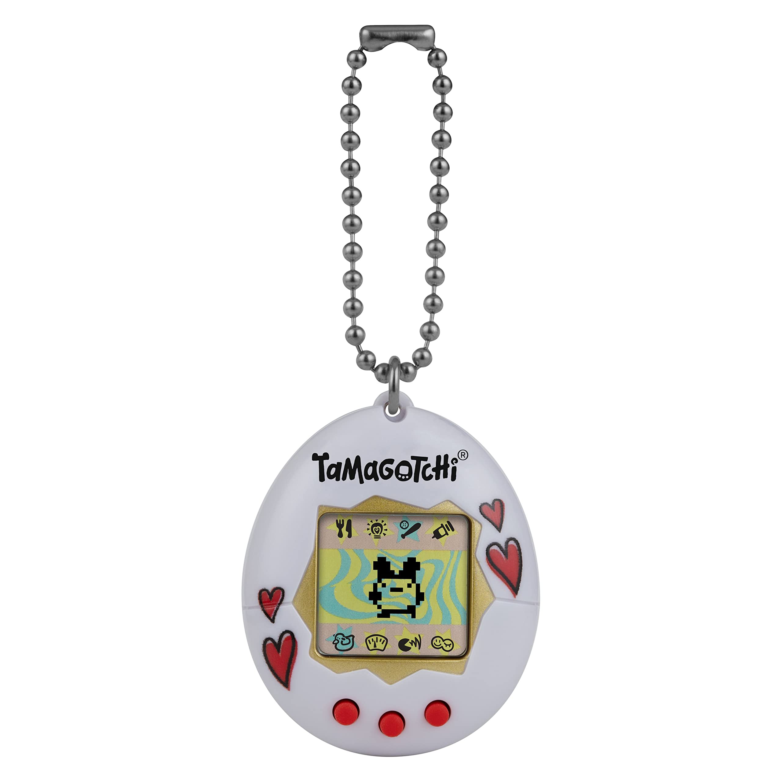 Tamagotchi Original Hearts Number game in action for quick challenges.