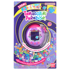 Tamagotchi Paradise Purple Sky breeding feature creates new characters from parental genes