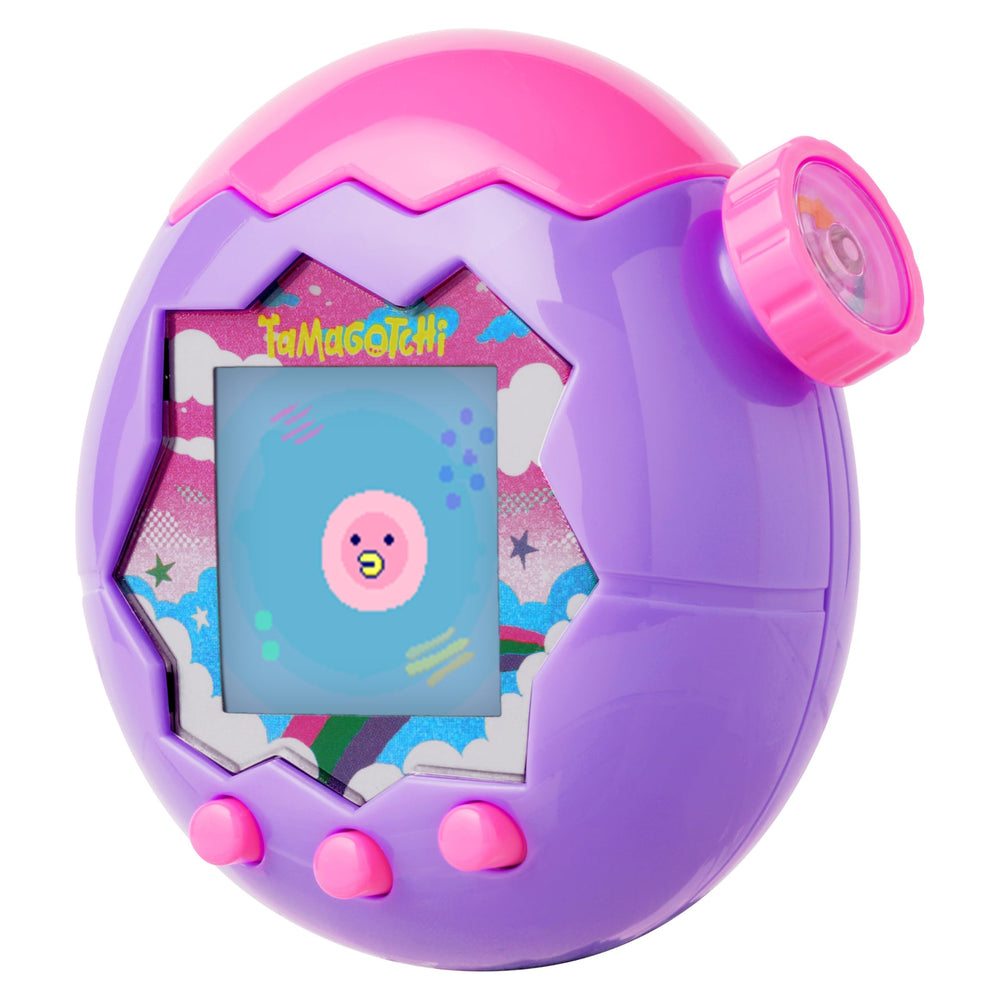 Tamagotchi Paradise Purple Sky purple shell design stands out visually