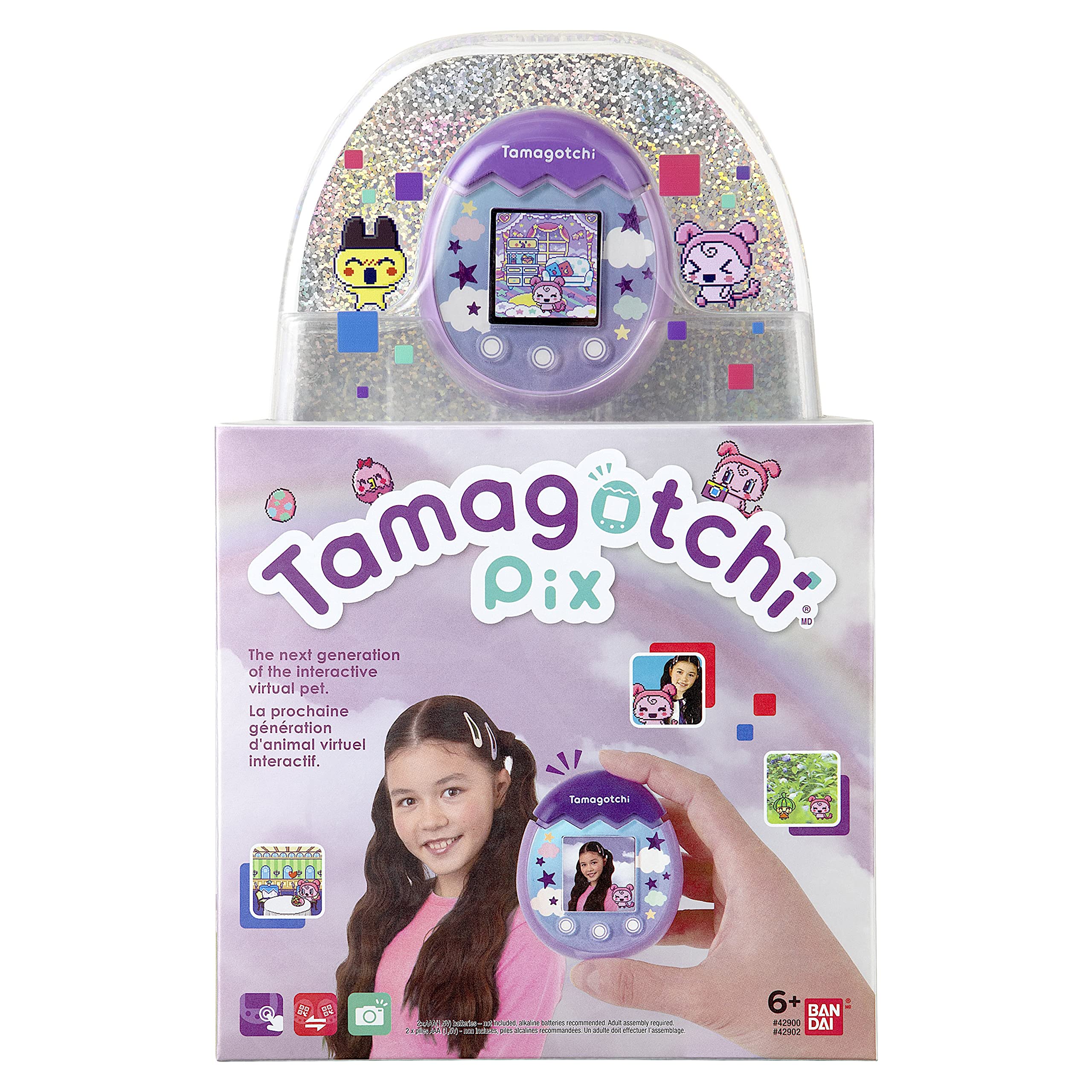 Tamagotchi Pix Sky raise characters with unique personalities and paths