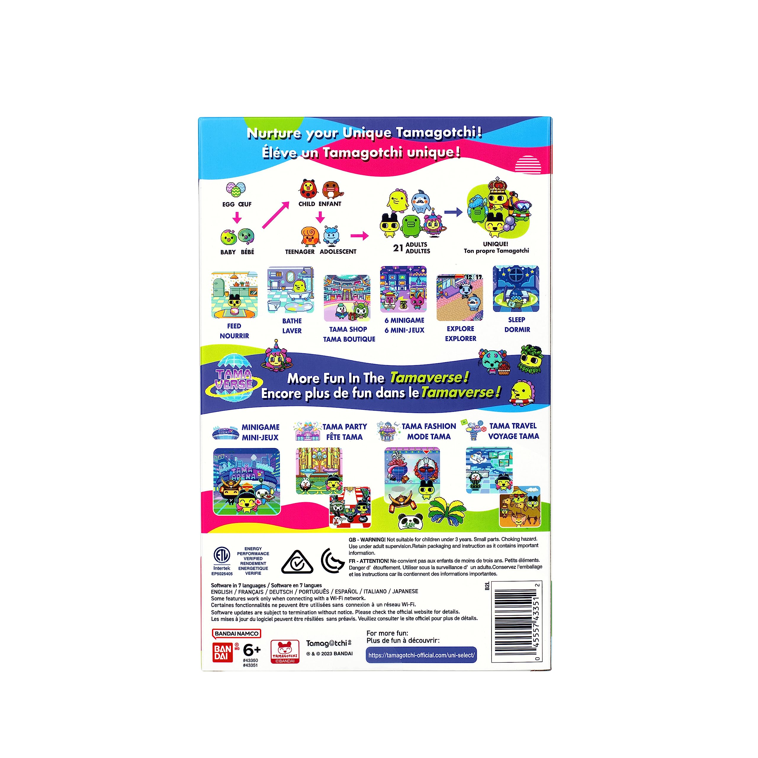 Tamagotchi Uni tama-travel presenting world-spanning adventures with UniTama.