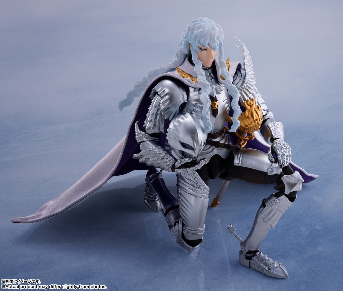 Tamashii Nations Griffith cape adds motion to display