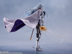 Tamashii Nations Griffith visor hinged for expressive poses