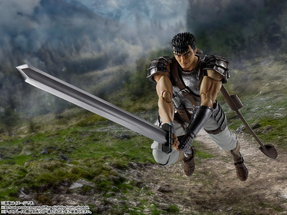 TAMASHII NATIONS Berserk Guts S.H.Figuarts knife handle and accessory set.