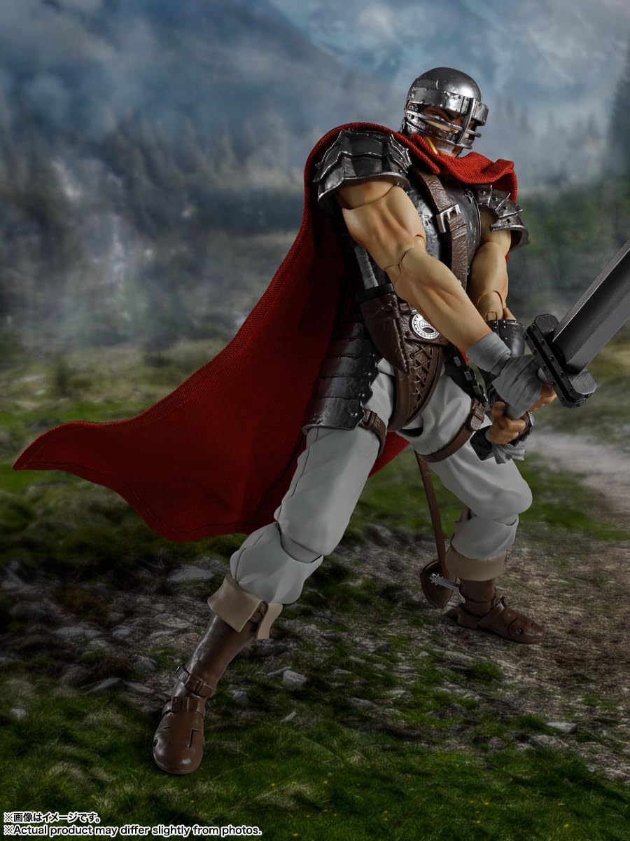 TAMASHII NATIONS Berserk Guts S.H.Figuarts wrist parts for customization.