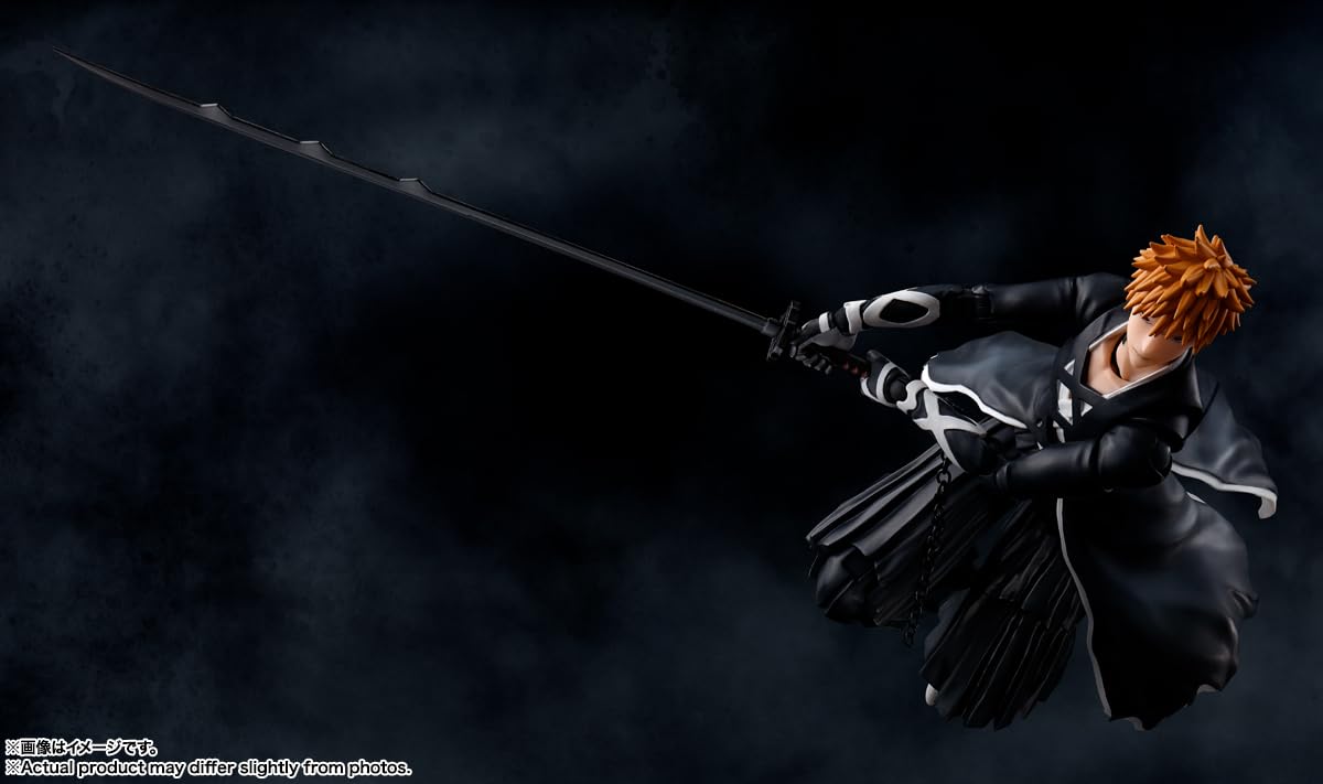 Fine texture detailing mirrors Bankai armor for close-up photography.
