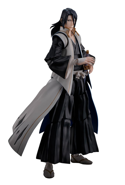 Tamashii Nations Byakuya Kuchiki figure front view for premium display.