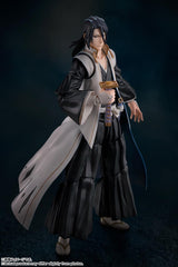 Tamashii Nations Byakuya Kuchiki figure Zanpakuto Senbonzakura sword detail.