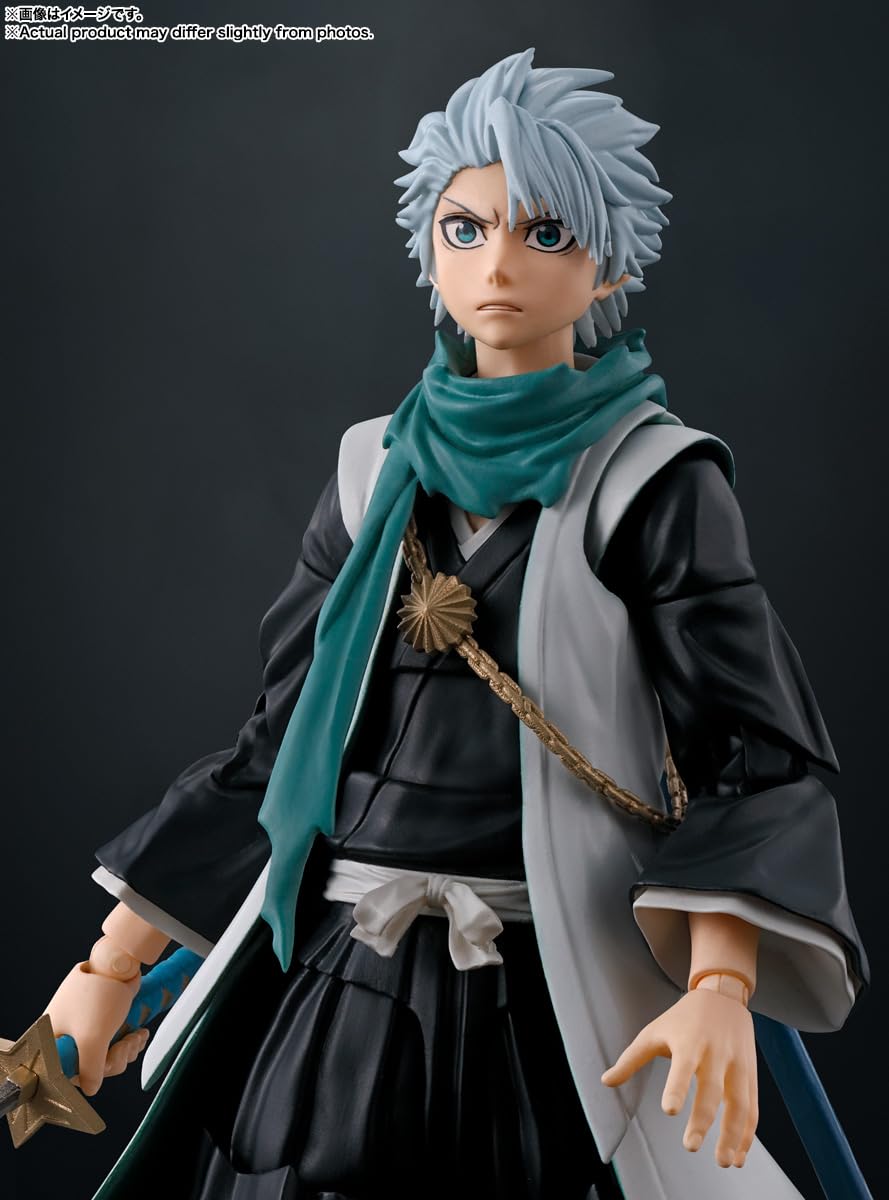 Tamashii Nations Bleach Hitsugaya packaging box with official license label