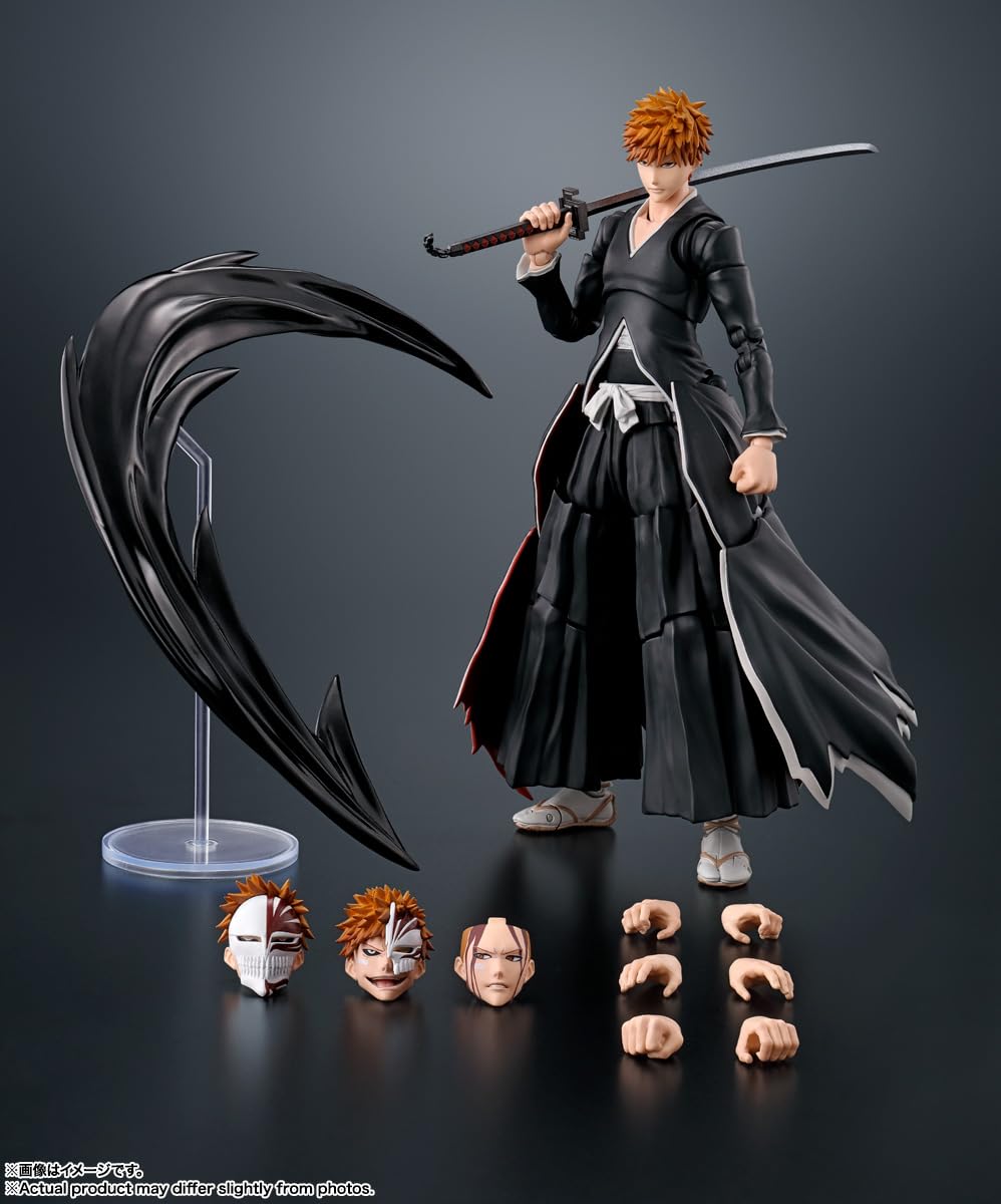TAMASHII NATIONS Tenchain Zangetsu accessory for authentic detail