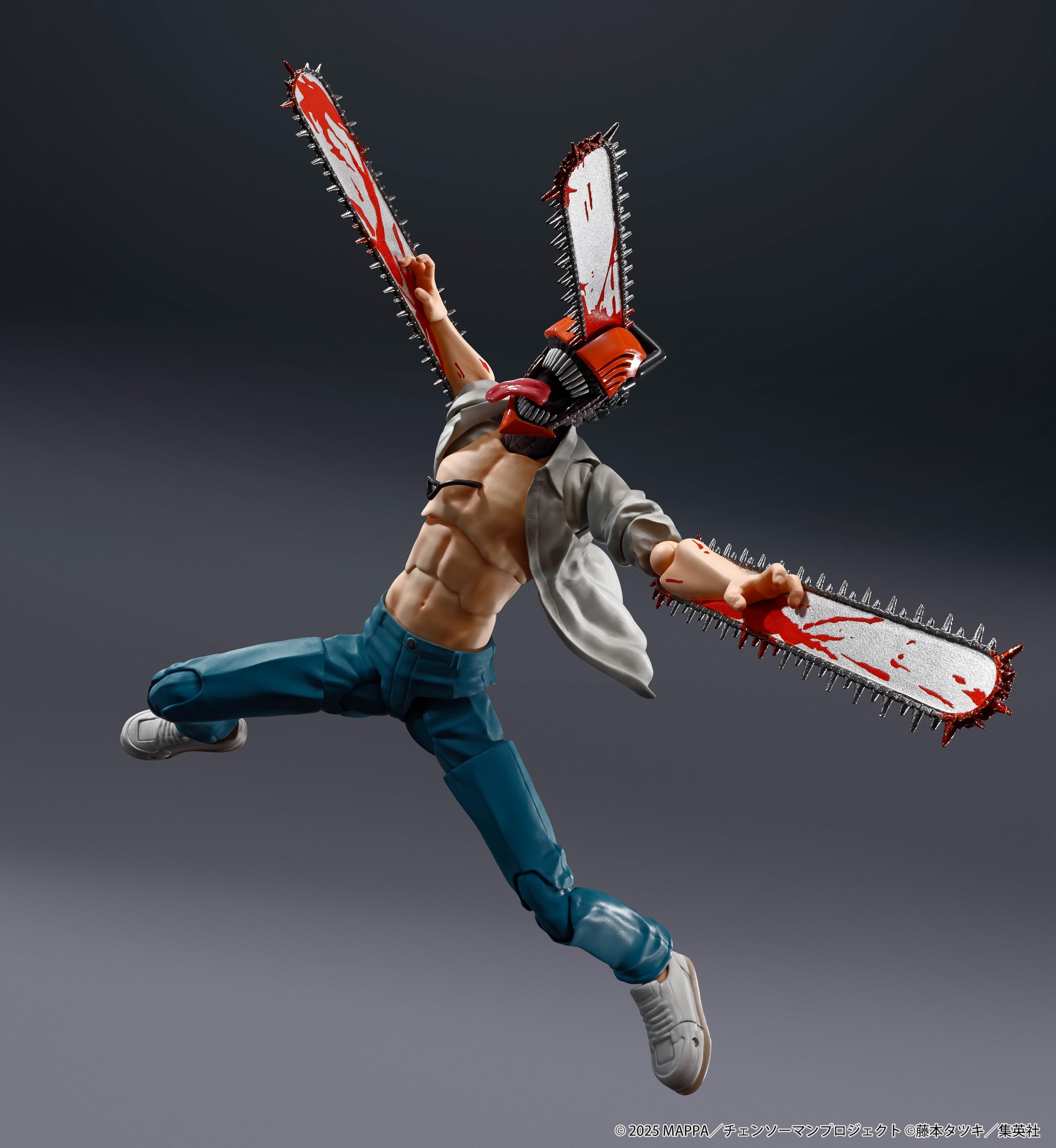 TAMASHII NATIONS Chainsaw Man Reze Arc box with Bandai Namco warning label