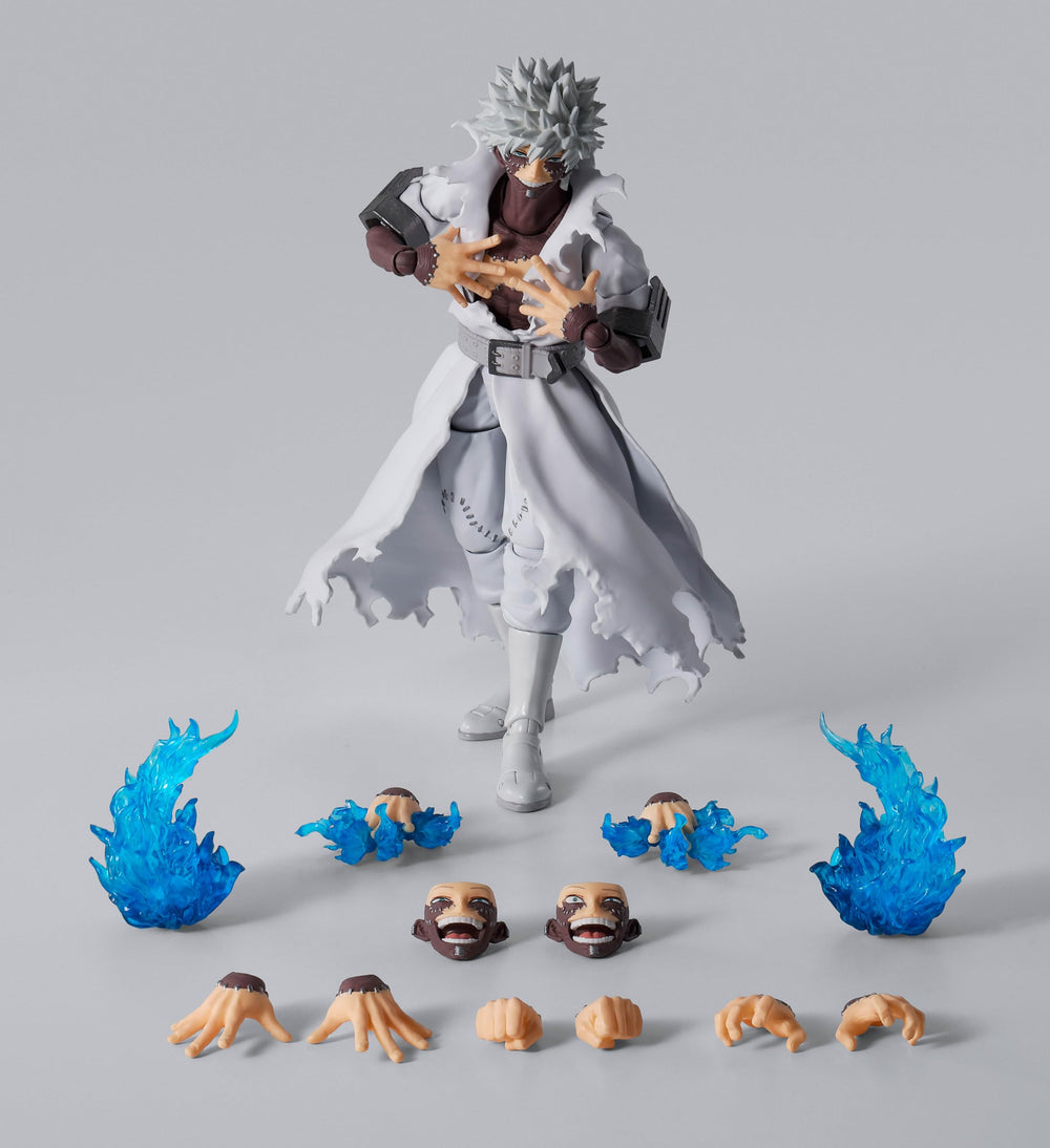Tamashii Nations Dabi S.H.Figuarts interchangeable faces for varied moods