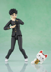 Turbo Baba beckoning cat accessory adds playful charm to Okarun.