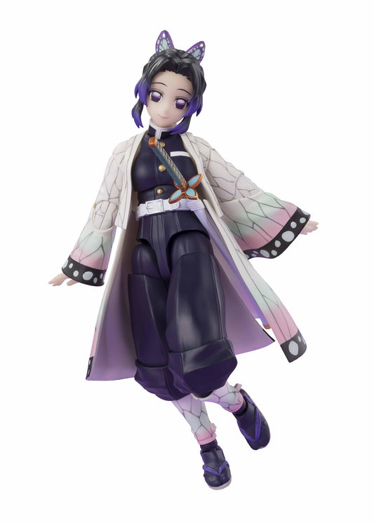 Tamashii Nations Shinobu Kocho figure front view for dynamic display