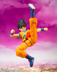 Tamashii Nations Daima Son Goku display pose for collectors