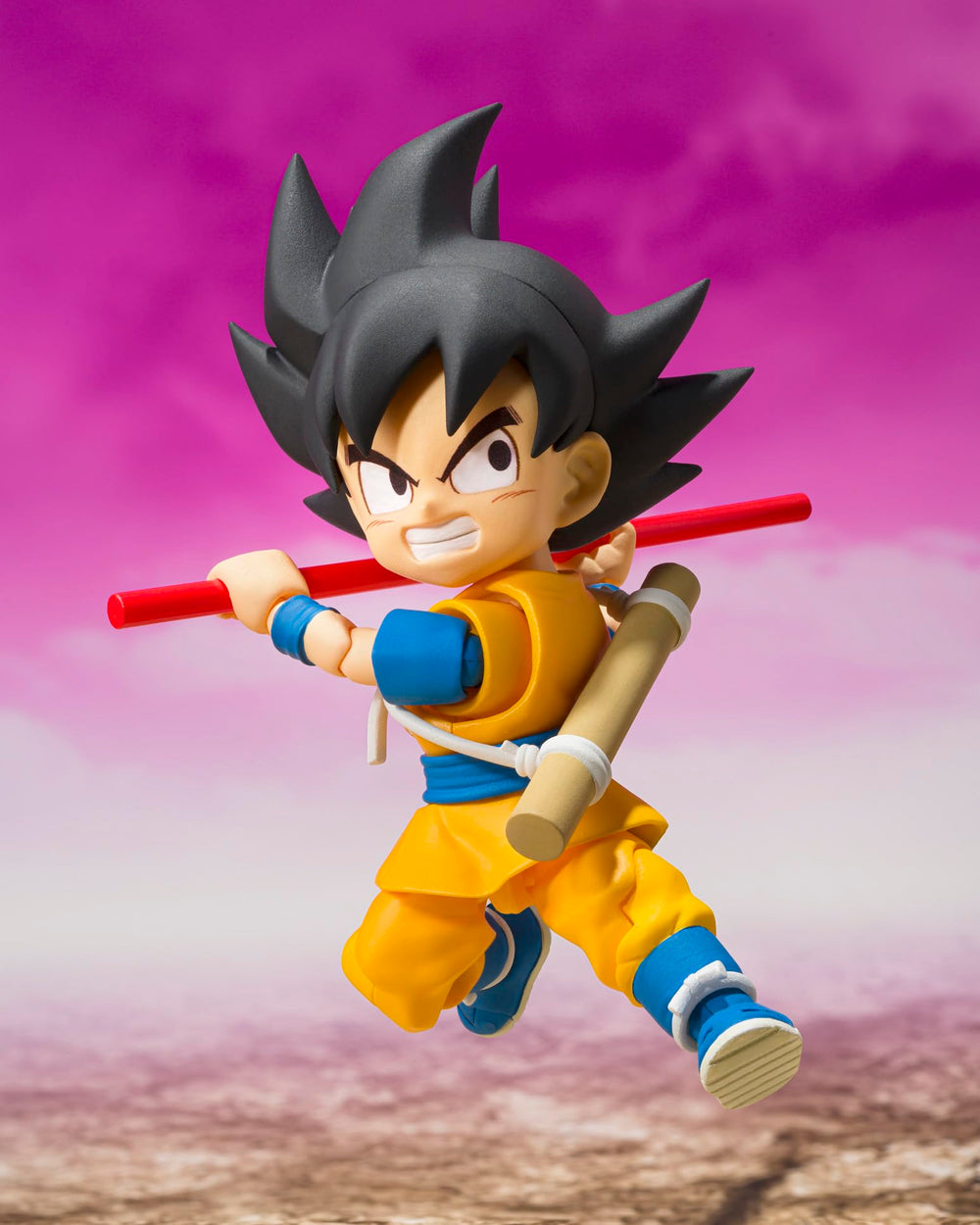 TAMASHII NATIONS Dragon Ball DAIMA Son Goku mini figure replacement expressions for storytelling