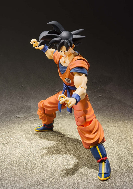 TAMASHII NATIONS Son Goku S.H.Figuarts interchangeable hands enable expressive action poses