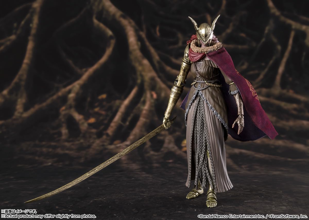 TAMASHII NATIONS Malenia cloak with wires enabling dramatic pose recreations