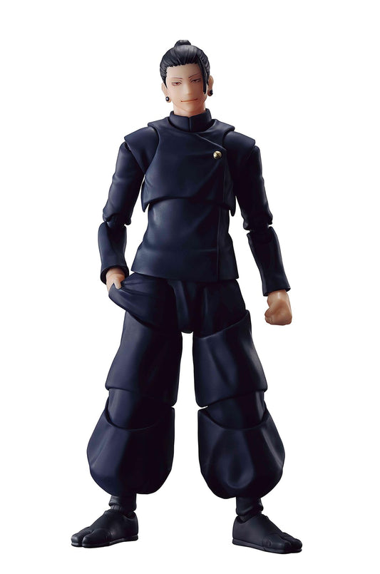 Tamashii Nations Geto figure main body showcased for dynamic display and poseability.