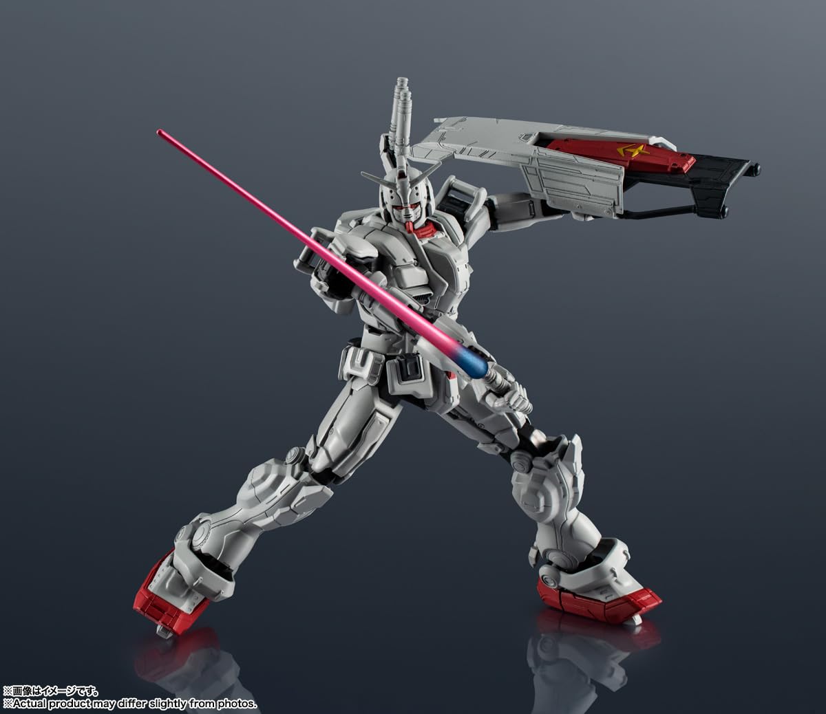 TAMASHII NATIONS Gundam EX box bears official licensing label.