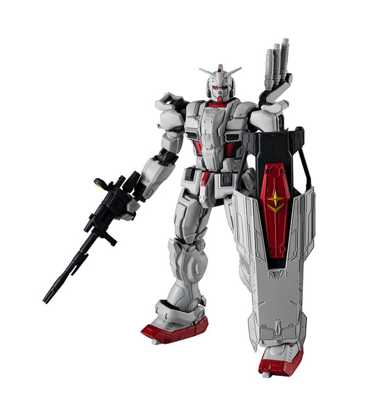 TAMASHII NATIONS Gundam EX front view for a striking display piece.