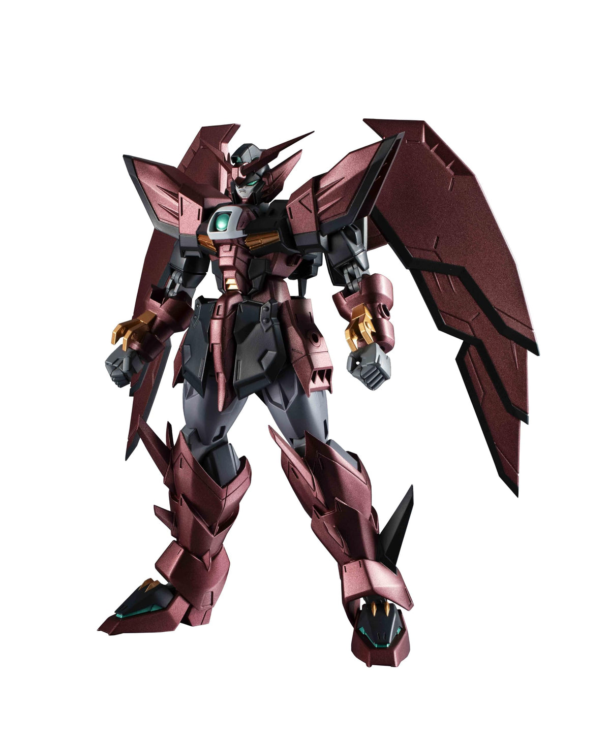 TAMASHII NATIONS Epyon body with enhanced joints for dynamic poses.