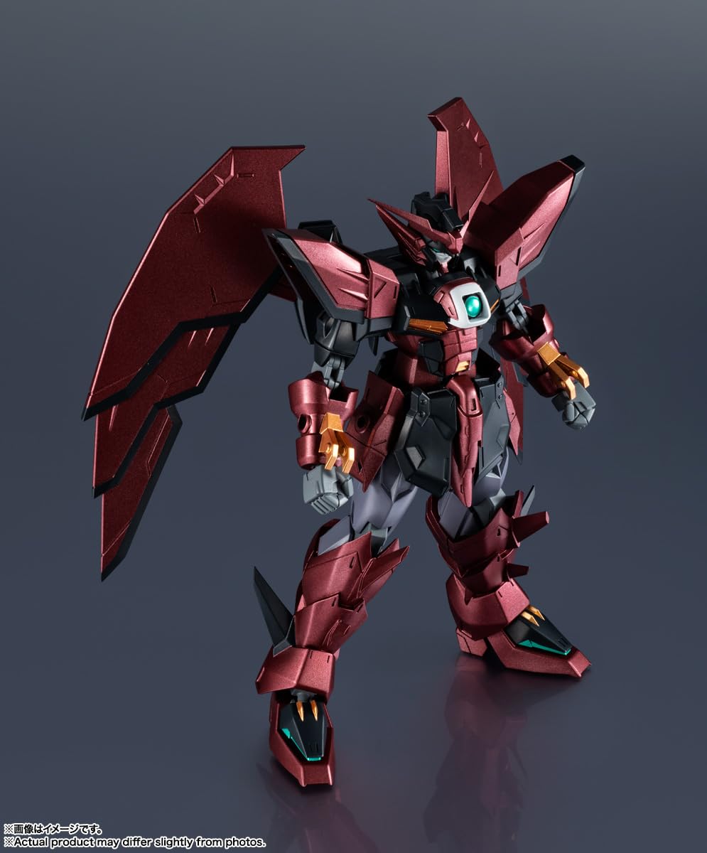 TAMASHII NATIONS Epyon heat rod accessory enhances dramatic combat scenes.