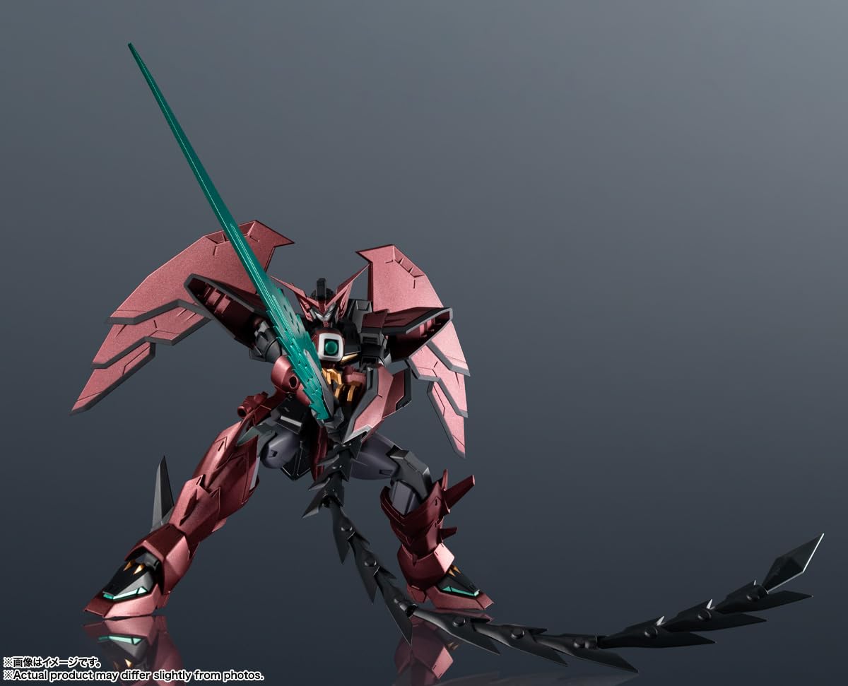 TAMASHII NATIONS Epyon joint parts enable quick pose adjustments.