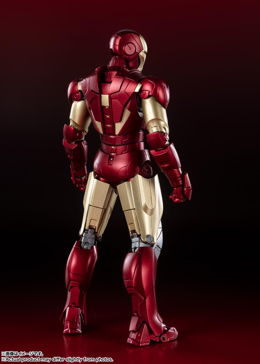 TAMASHII NATIONS Iron Man Mark 6 back parts for balanced, flight-ready setup