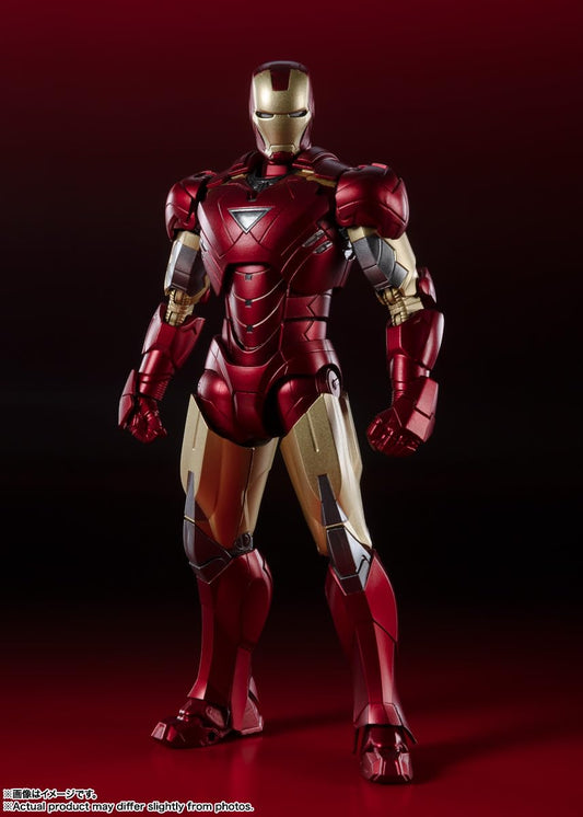TAMASHII NATIONS Iron Man Mark 6 wrist parts for action posing versatility
