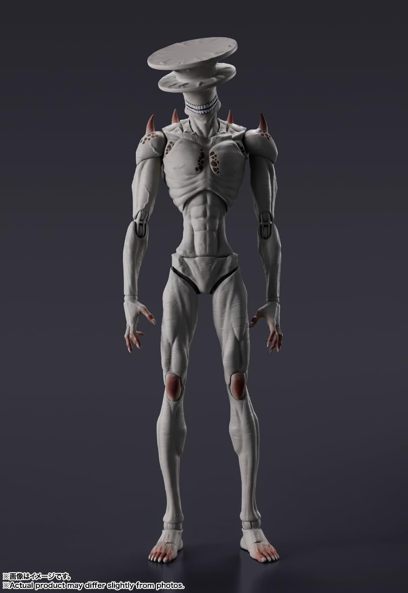 Tamashii Nations Kaiju No. 9 S.H.Figuarts interchangeable hands enable dynamic action.