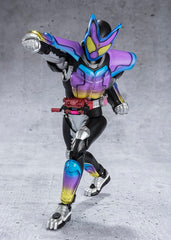 Tamashii Nations Gavv blue-purple-yellow gradation enhances vibrant pop styling.