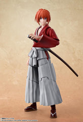 Tamashii Nations Kenshin figure with optional left hands for dramatic poses