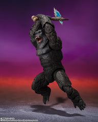 Tamashii Nations Kong S.H.MonsterArts figure includes optional head for expression variety.