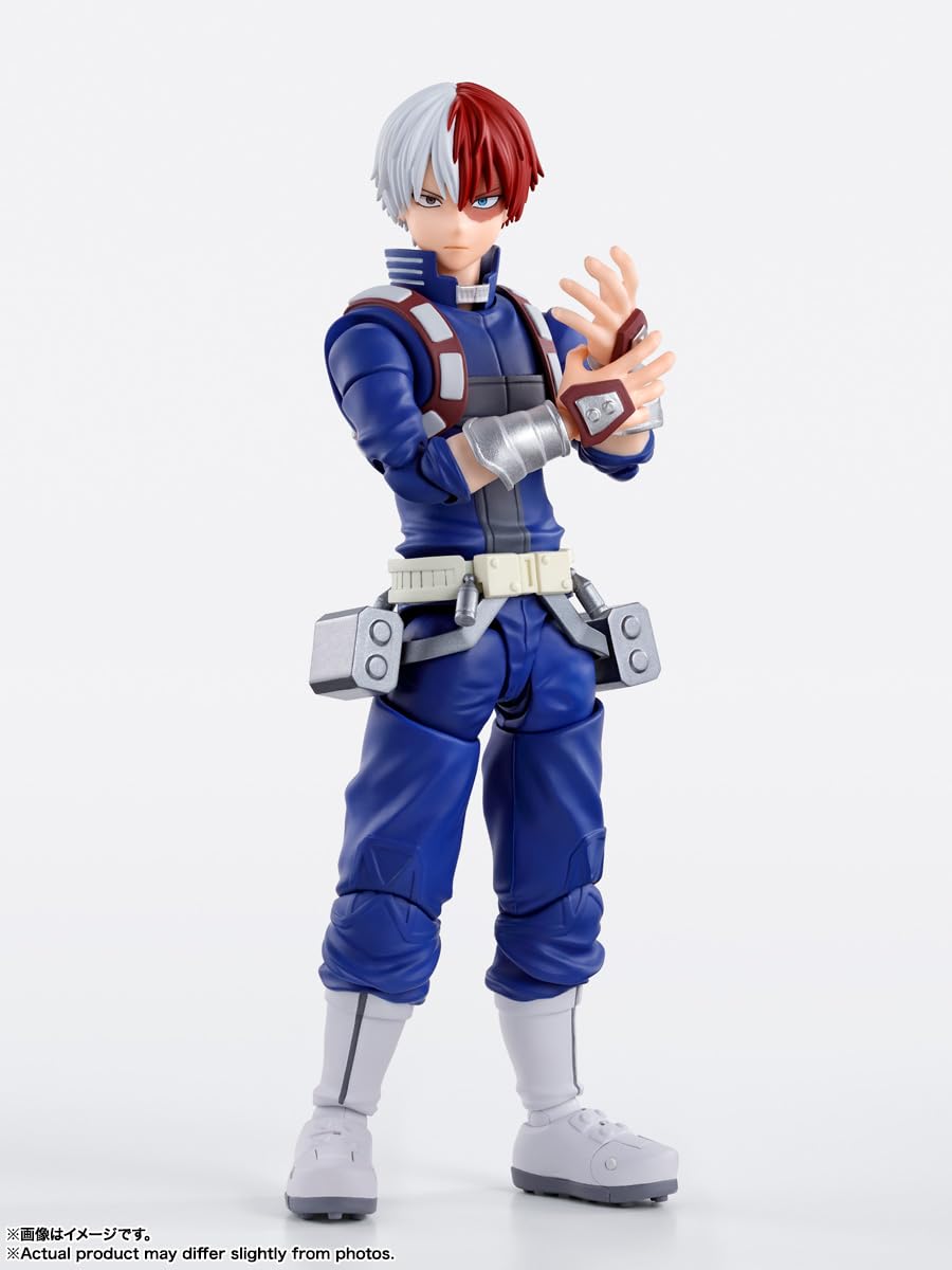 Tamashii Nations Todoroki left wrist parts enable expressive gestures and action-ready stances.