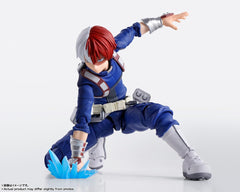 Tamashii Nations Todoroki right wrist parts expand pose options for battle-ready configurations.