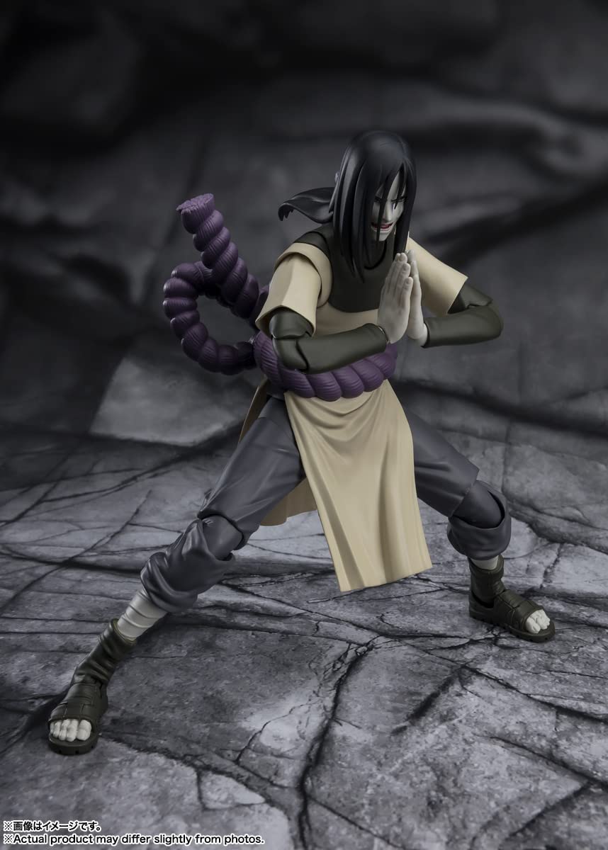 Crossed arm part enables dramatic action stances.