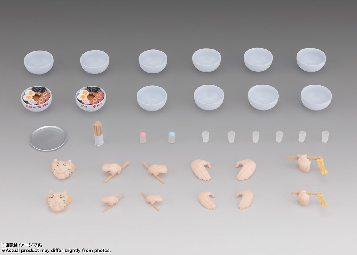 Tamashii Nations Naruto Uzumaki No1 face parts offer expressive display options