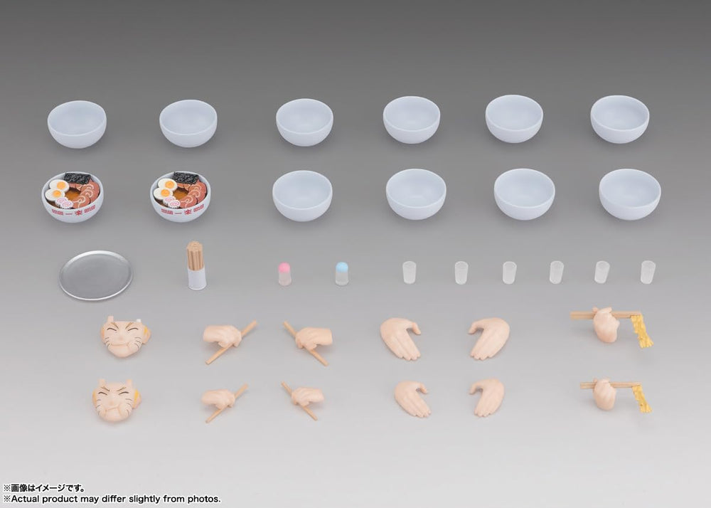 Tamashii Nations Naruto Uzumaki No1 face parts offer expressive display options