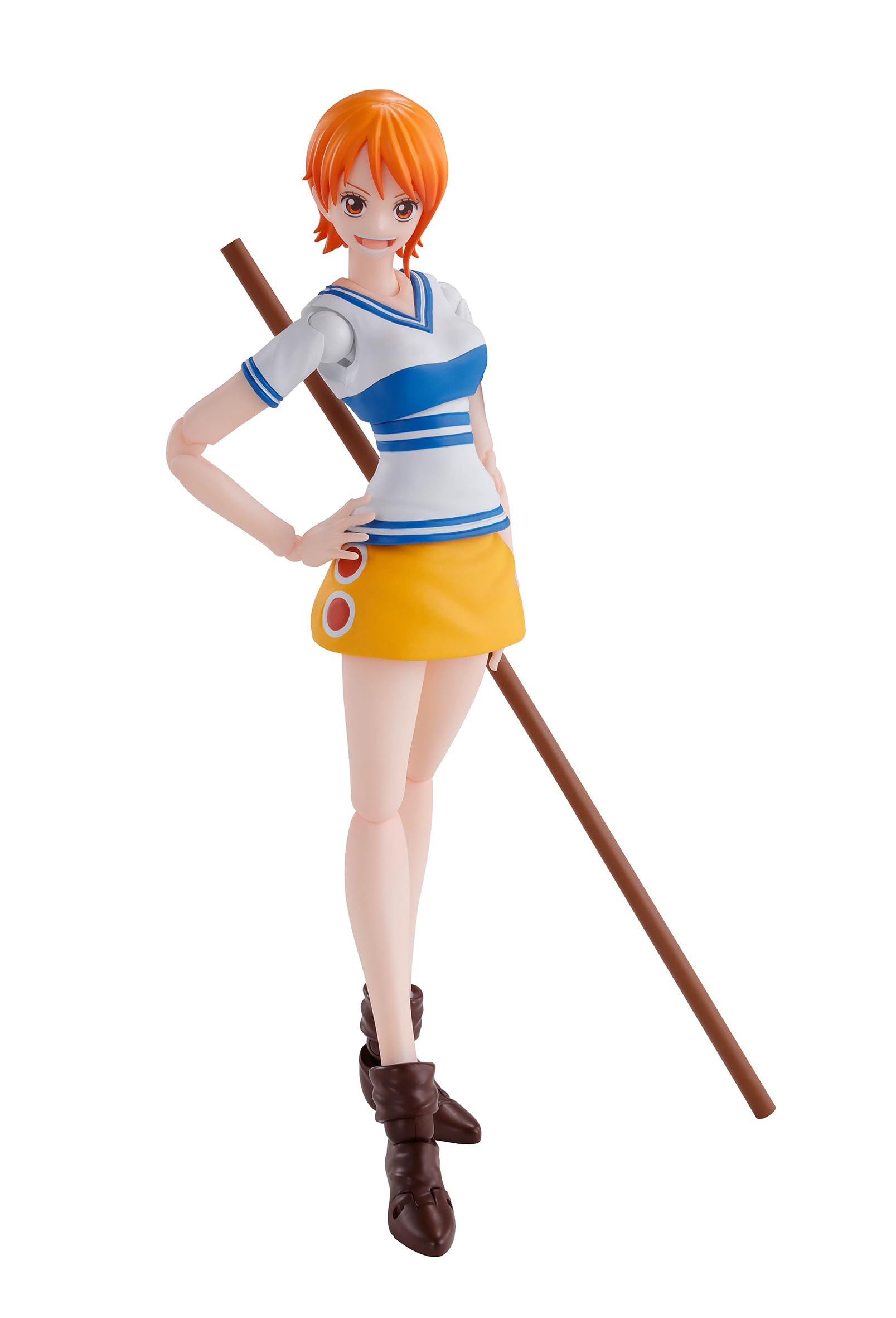 Tamashii Nations Nami Romance Dawn S.H.Figuarts main body for dynamic posing.