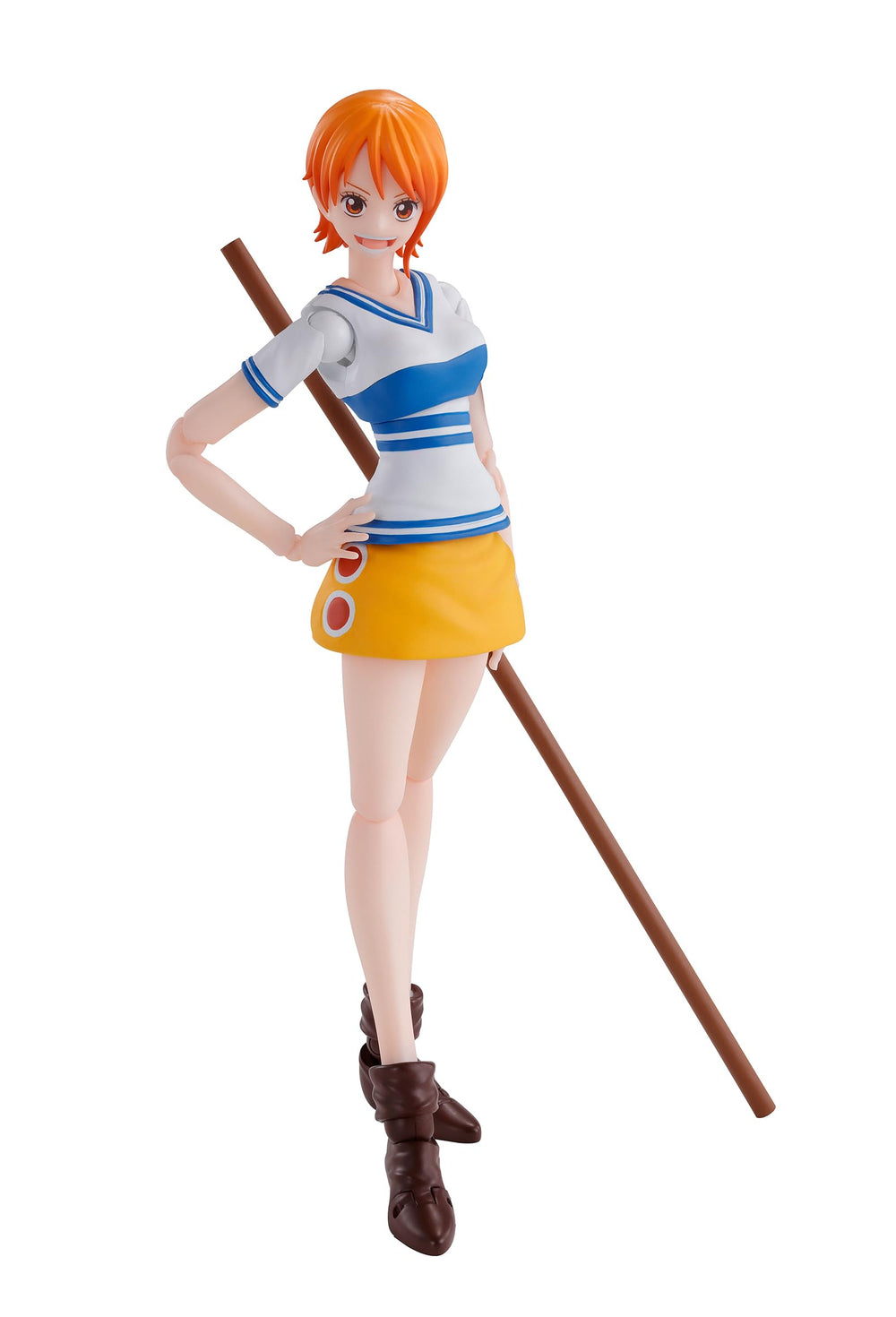 Tamashii Nations Nami Romance Dawn S.H.Figuarts main body for dynamic posing.