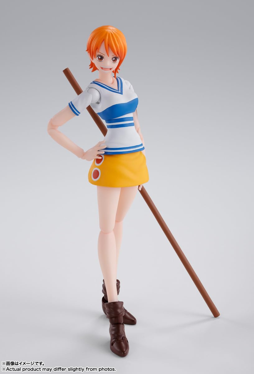Tamashii Nations Nami Romance Dawn S.H.Figuarts right hand set for dynamic actions.